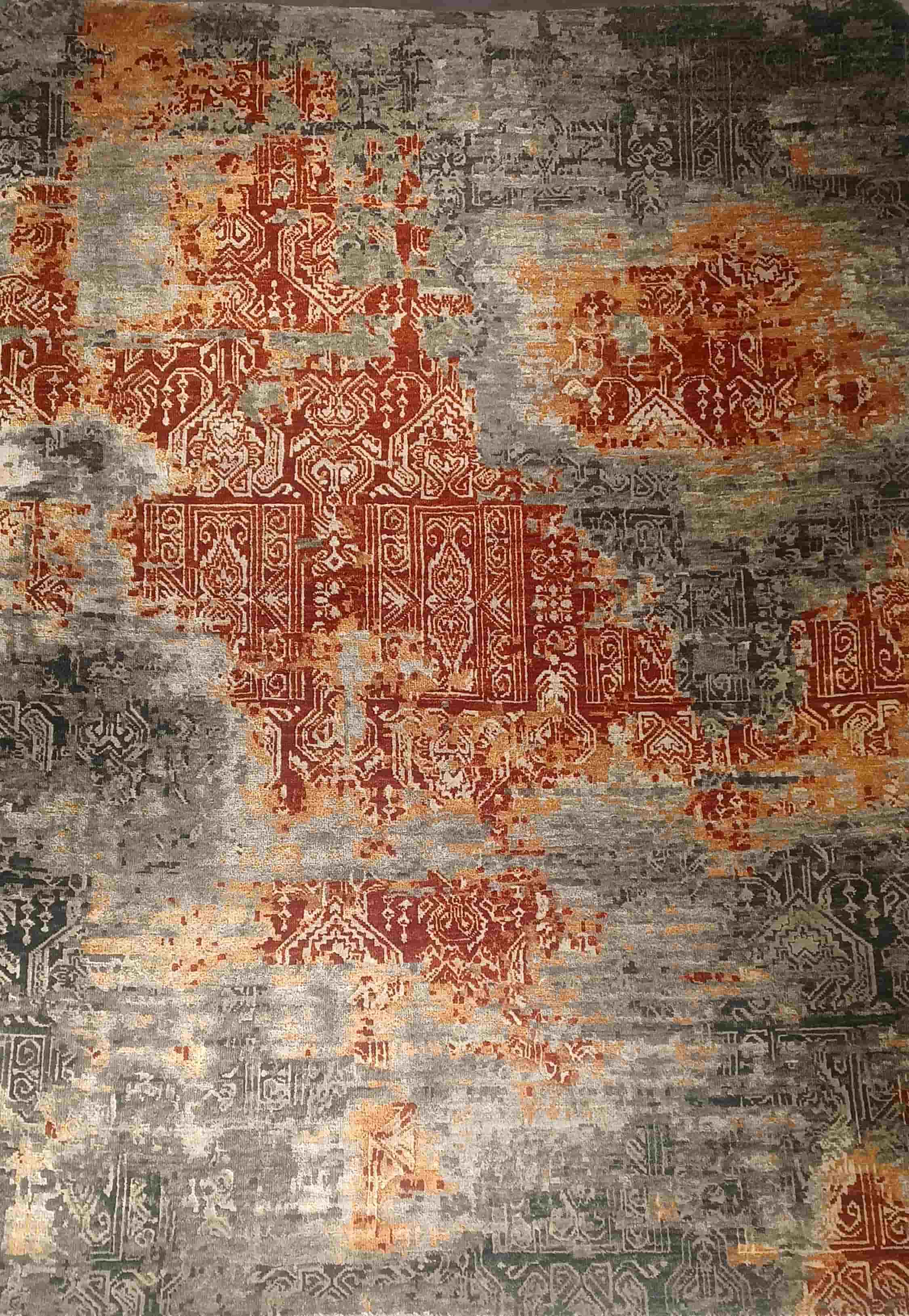 OCI Teppich Phenom Silent ca. 170 x 240 cm in rot schwarz
