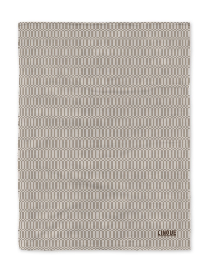 Wohndecke ca. 150x200cm in Farbe Taupe Wohndecke ca. 150x200cm in Farbe Taupe, Dekoration für Zuhause, Teppich