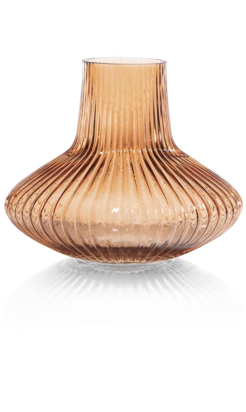 Coco Maison Vase Malika H19cm 48197-KOP Coco Maison Vase Malika H19cm 48197-KOP
