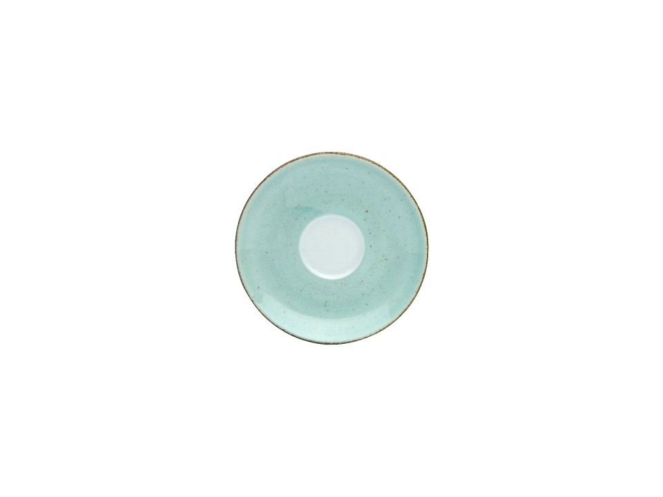 CreaTable Espressountere Vintage Nature in Farbe Aqua glänzend CreaTable Espressountere Vintage Nature in Farbe Aqua glänzend