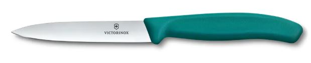 Victorinox Swiss Classic Gemüsemesser, 8 Cm, Glatte Schneide, Mittelspitz, Grün - Bild 4
