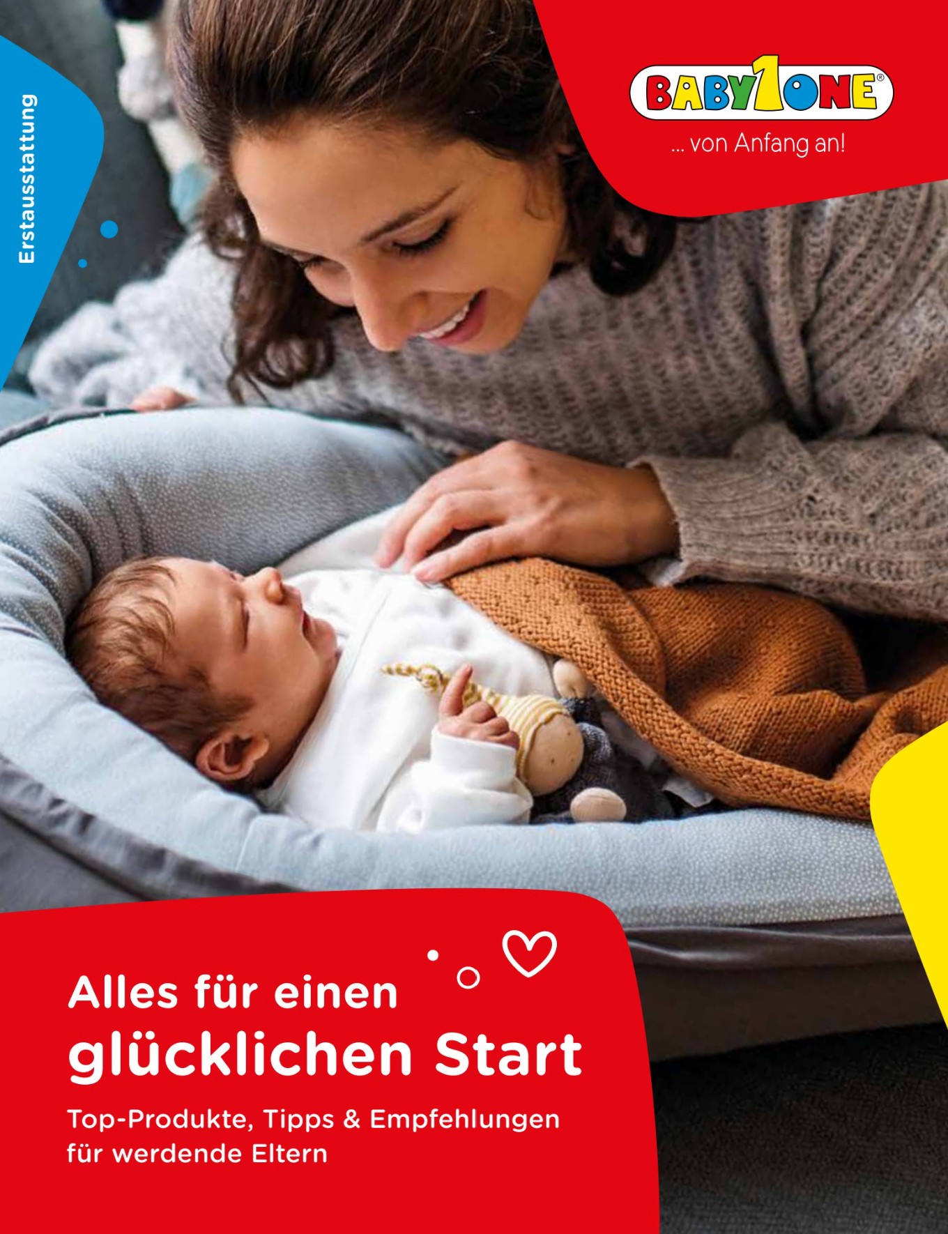 BabyOne - Erstausstattung Werbung, Baby, Person, Plakat