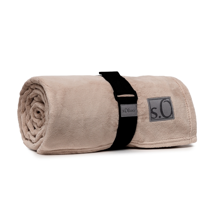 Decke Kuschelsoft s.Oliver KUSCHELSOFT in Beige s.Oliver Decke KUSCHELSOFT 150x200cm in Farbe sand