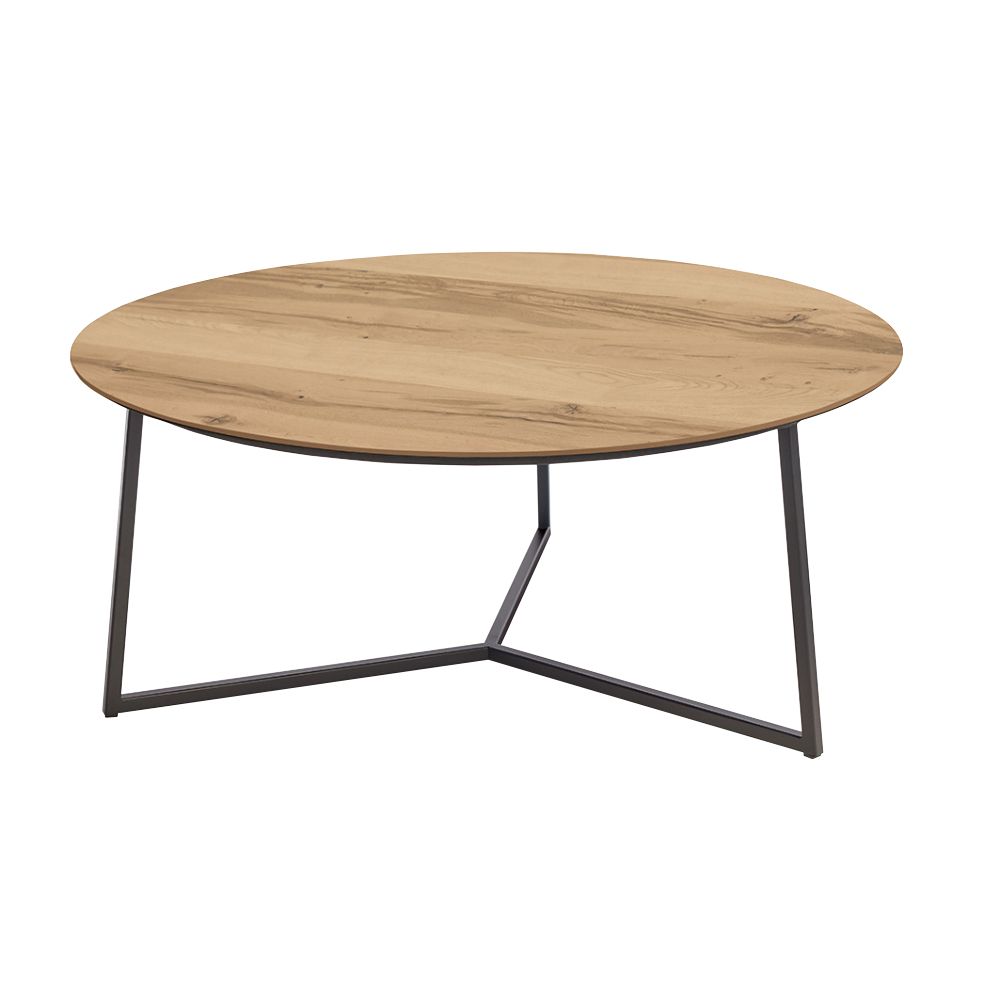 SCHÖNER WOHNEN-Kollektion Couchtisch CONNECT, ca. 83 x 35 cm in Eiche rustikal hell geölt/anthrazit matt