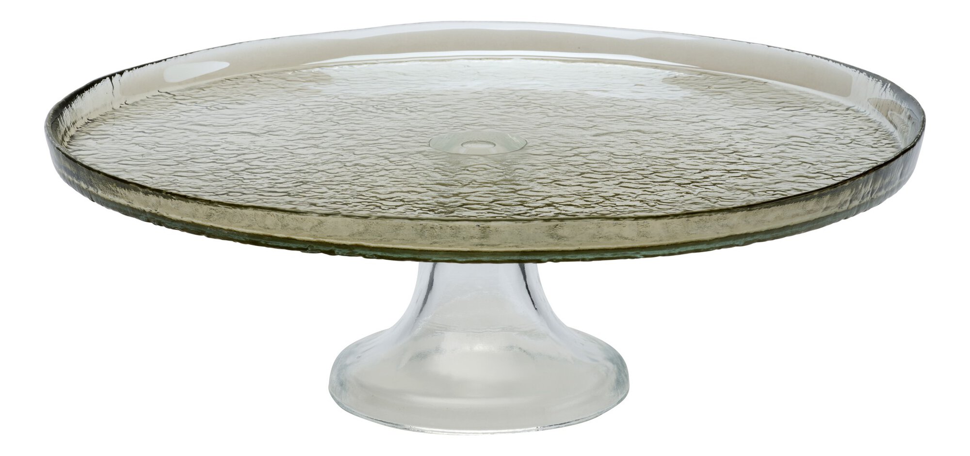 Ritzenhoff & Breker Platte LUZIA 28cm aus Glas braun
