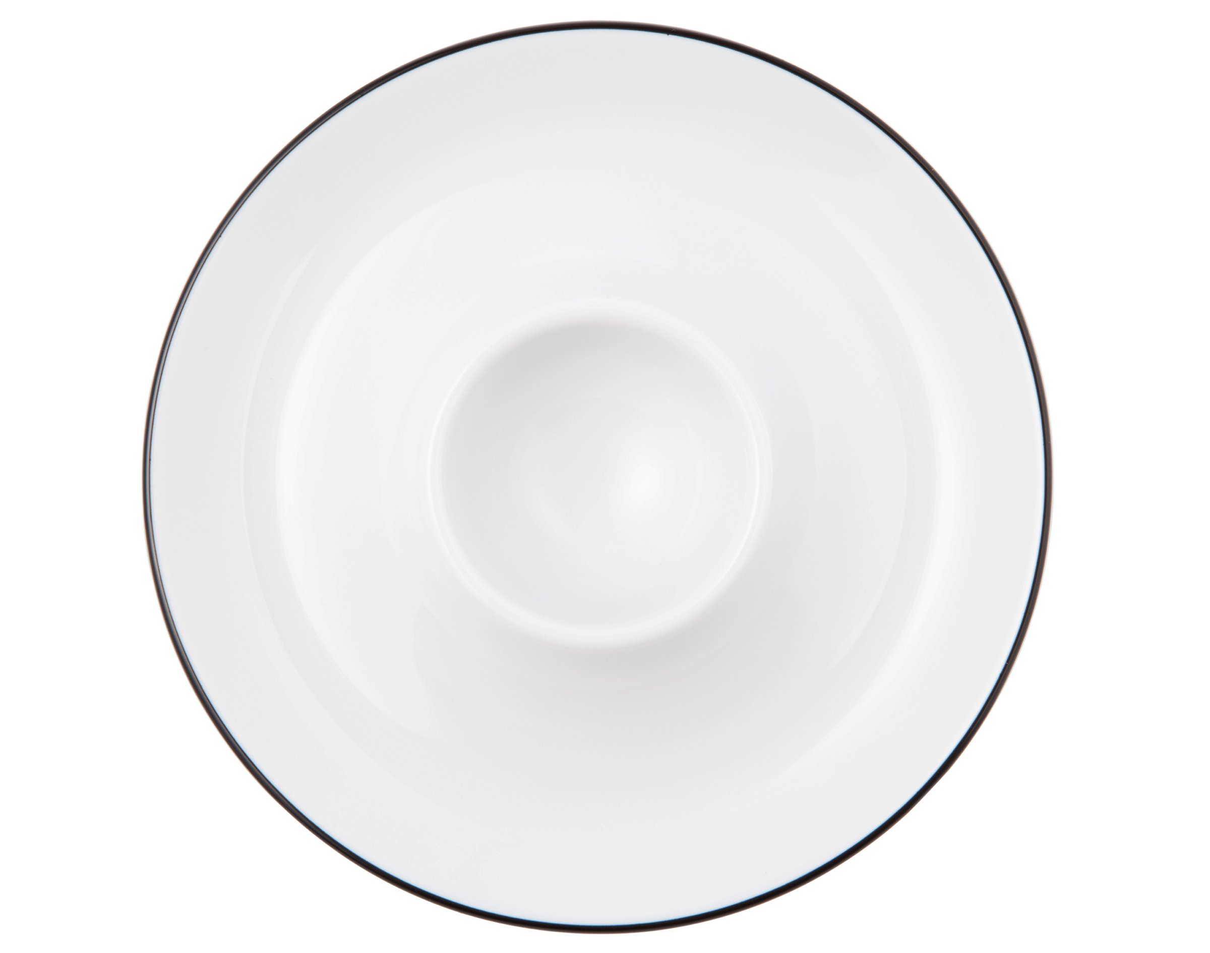 Seltmann Weiden Eierbecher mit Ablage Lido 10826 Black Line