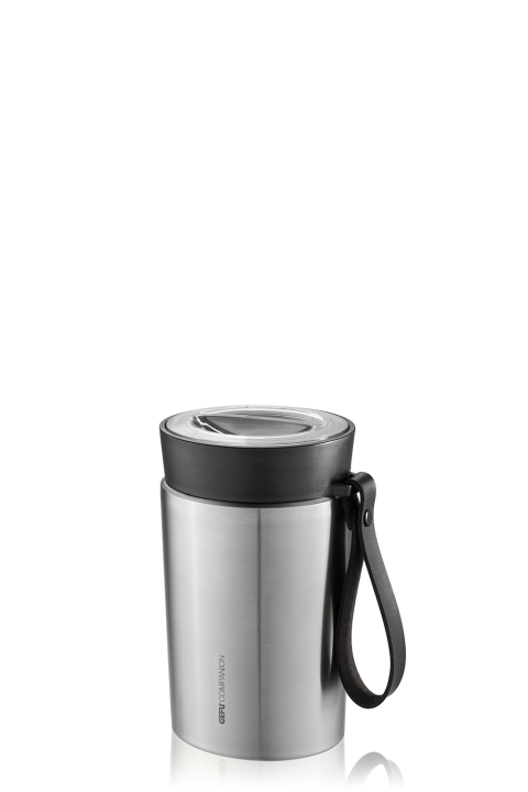GEFU Thermo Lunchpot COMPANION in Farbe schwarz/silber