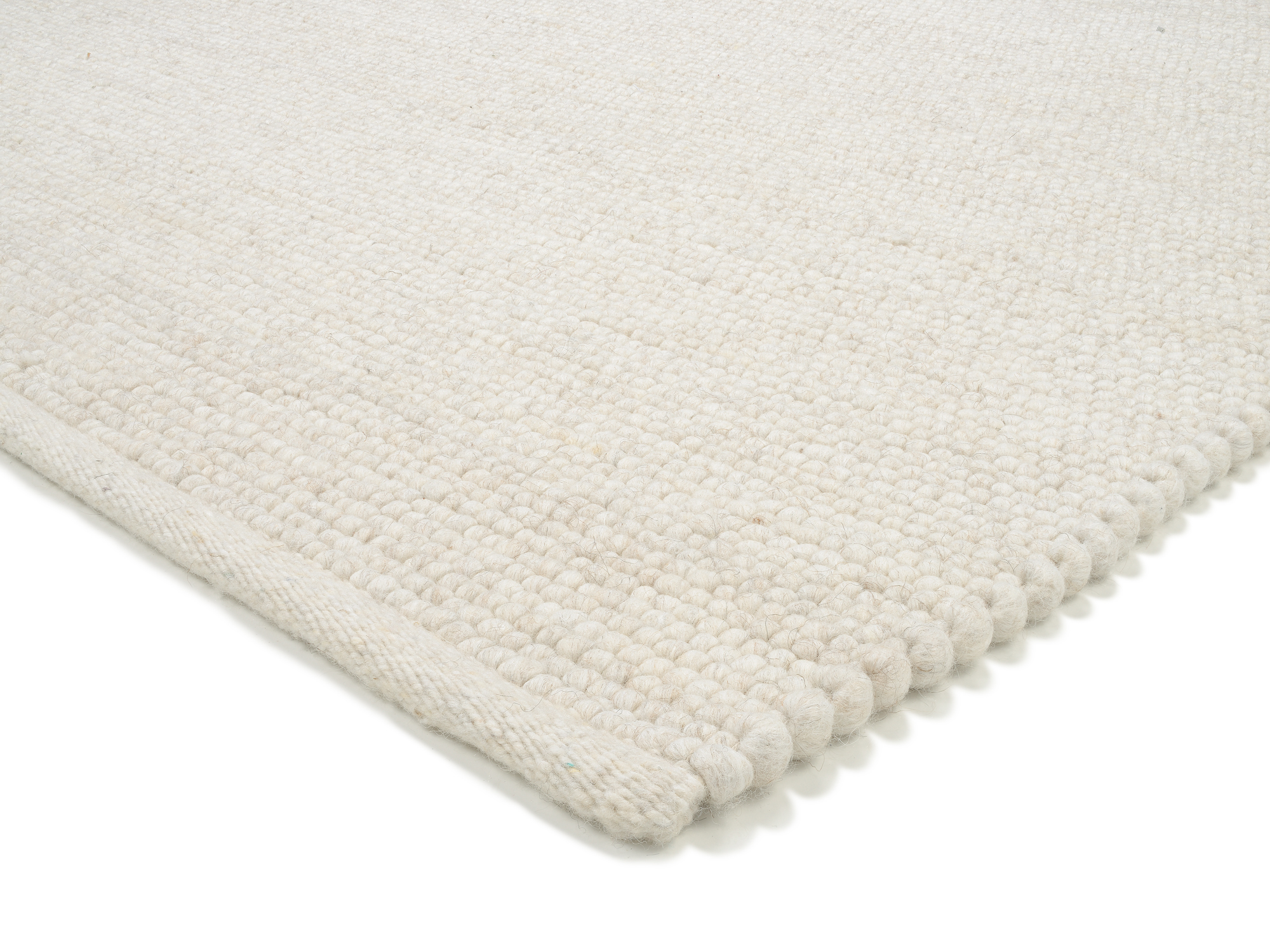 OCI Handwebteppich WIESENBRISE ca. 70x140 cm in Farbe wolle-natur