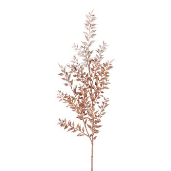 Ruscuszweig 93cm 1222504-38 in Braun Gasper Ruscuszweig in Farbe Kupfer