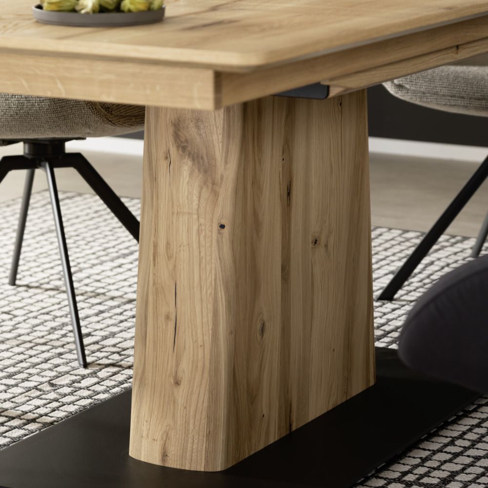 SCHÖNER WOHNEN-Kollektion Esstisch EASY ca. 90x160cm in Eiche rustico hell geölt SCHÖNER WOHNEN-Kollektion Esstisch EASY ca. 90x160cm in Eiche rustico hell geölt