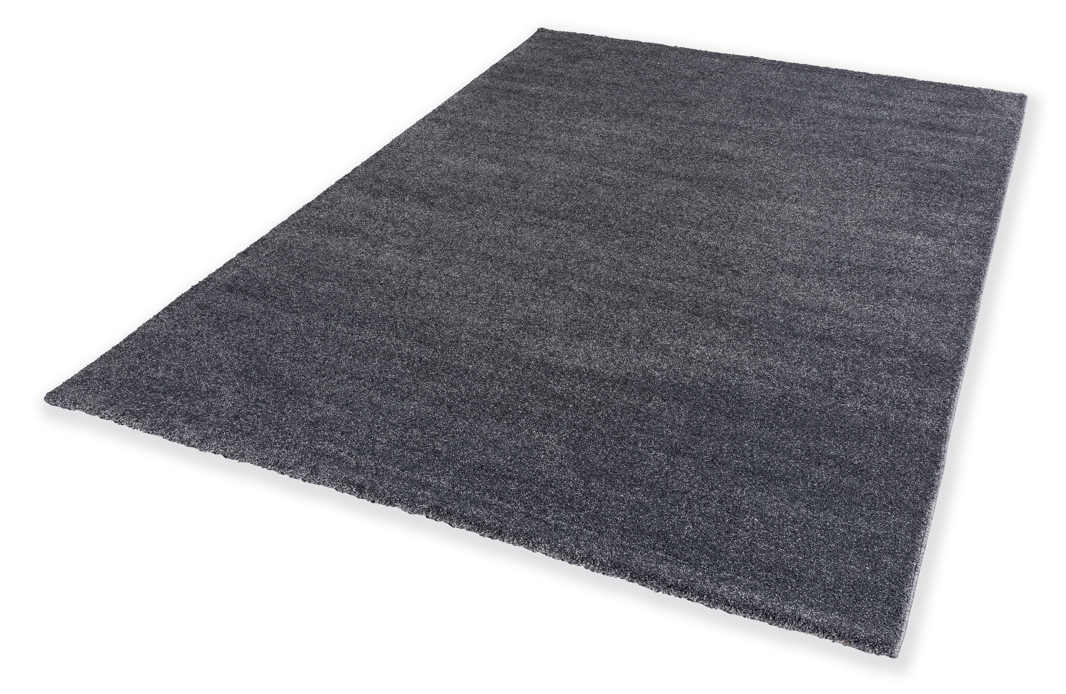 Golze & Söhne Teppich Pure ca. 80x150cm in Farbe anthrazit, Teppich, Grau, Fläche, Kuschelig, Matte