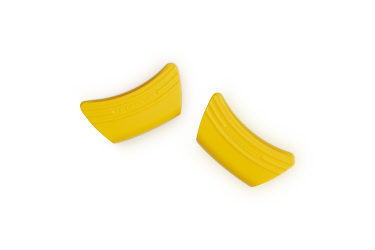 Le Creuset Silikon-Griffschutz 2er-Set in Farbe Nectar Le Creuset Griffschutz 2er-Set in Nectar