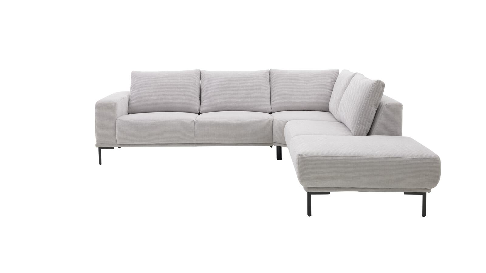 Interliving Polsterecke IL 4255 in Stoff Mara silber