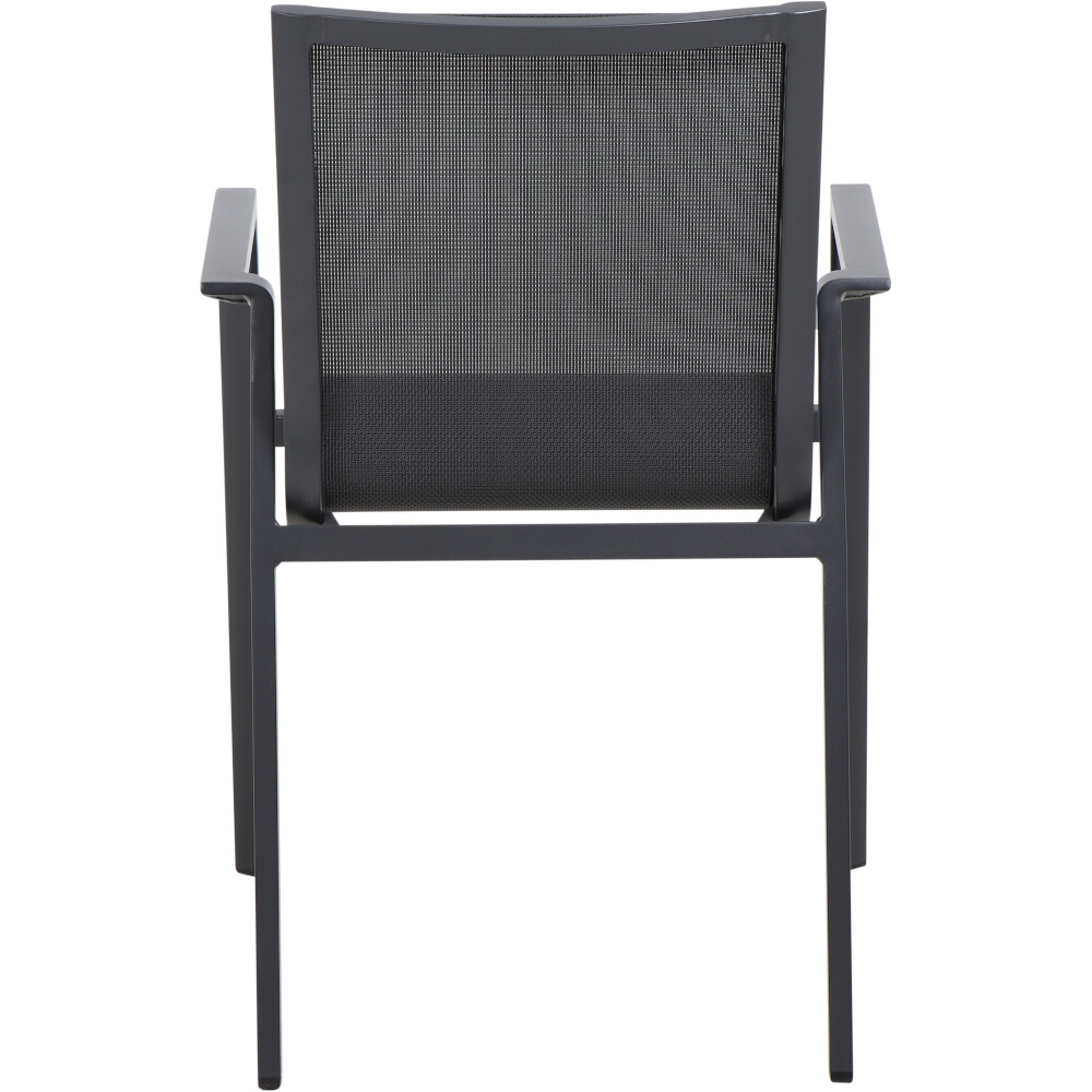 Stapelsessel RENO mit Ranotex-Gewebe in grau, Moebel, Stuhl, Sessel