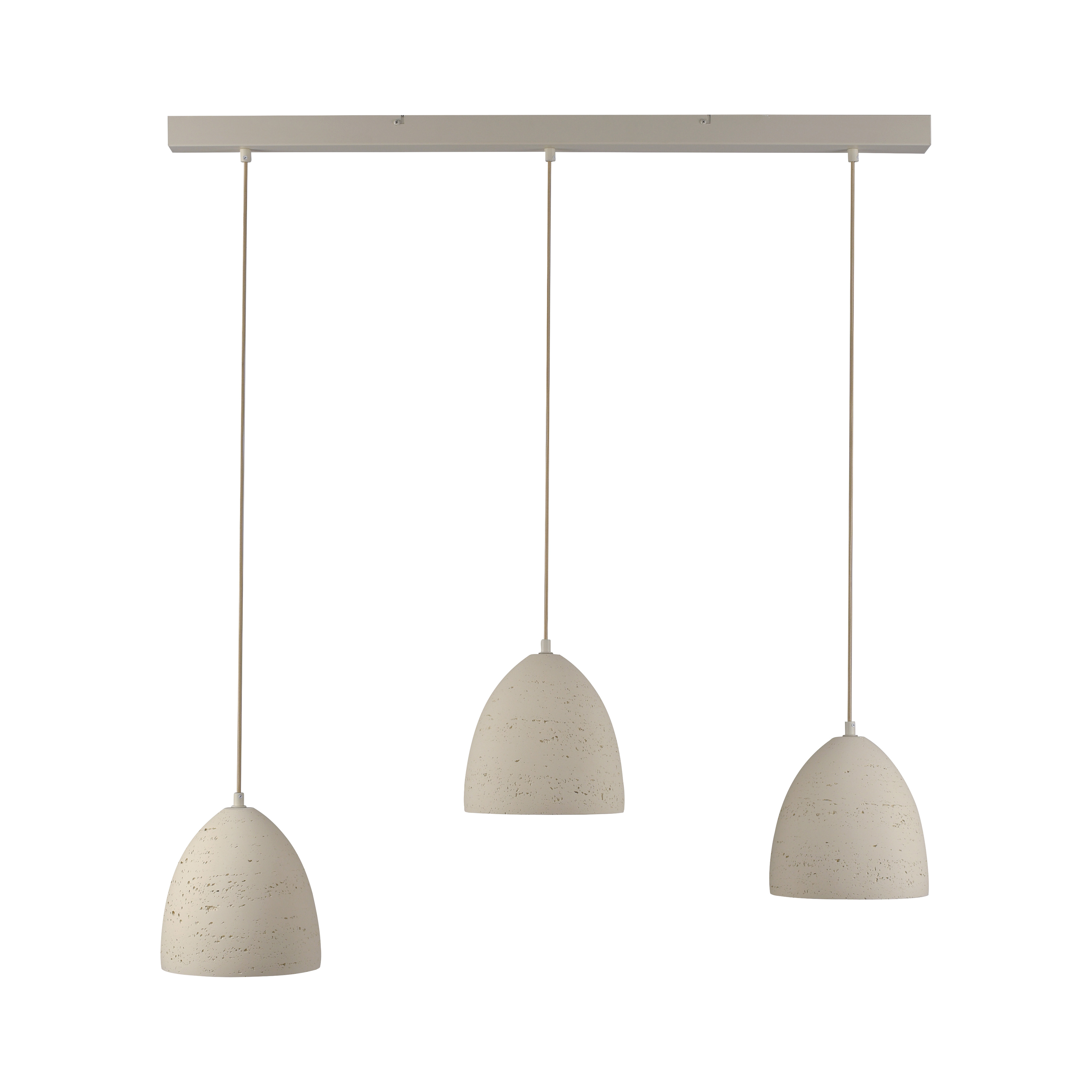 SCHÖNER WOHNEN-Kollektion Pendelleuchte TRAVENTA in Travertinoptik, Lampe