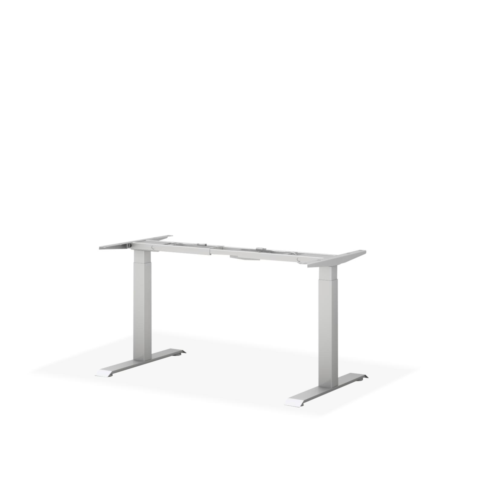 Metalluntergestell BIG PROFI DESK in Silber / Metall Mäusbacher Metalluntergestell BIG PROFI DESK ca. 8x65-85x58 cm in silber