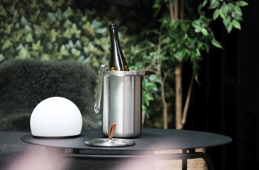 SACKit Weinkühler PATIO in Farbe Stainless steel
