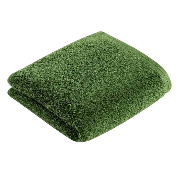Vossen Handtuch Vegan Life ca. 50x100cm in Farbe clover