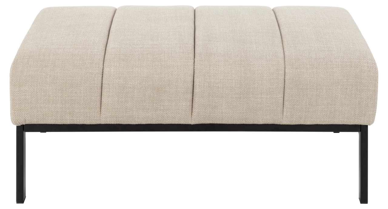 Actona Hocker CAIX in Stoff Basel beige