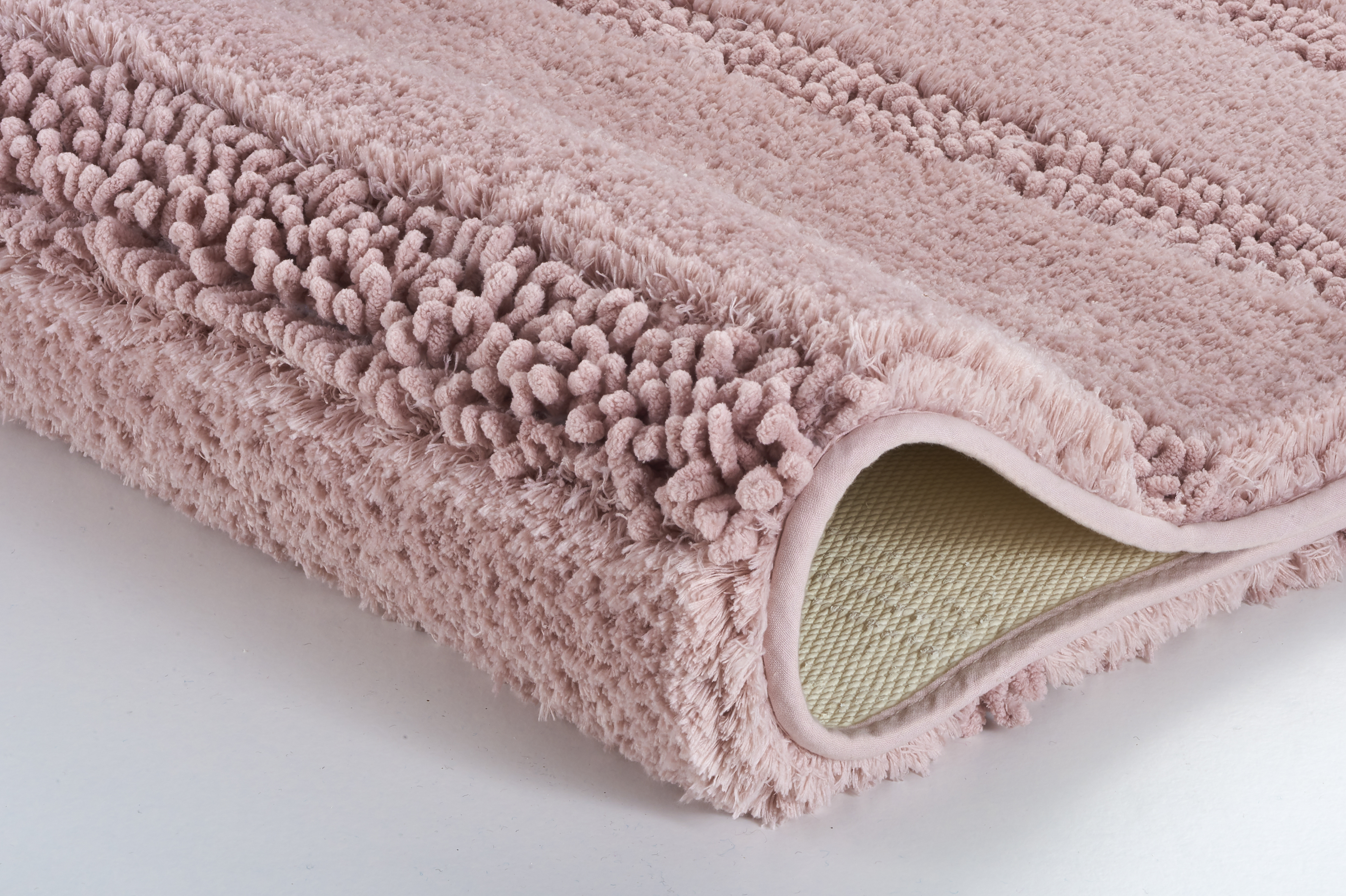 Kleine Wolke Badteppich MONROVIA ca. 60x60cm in Farbe Old Rose