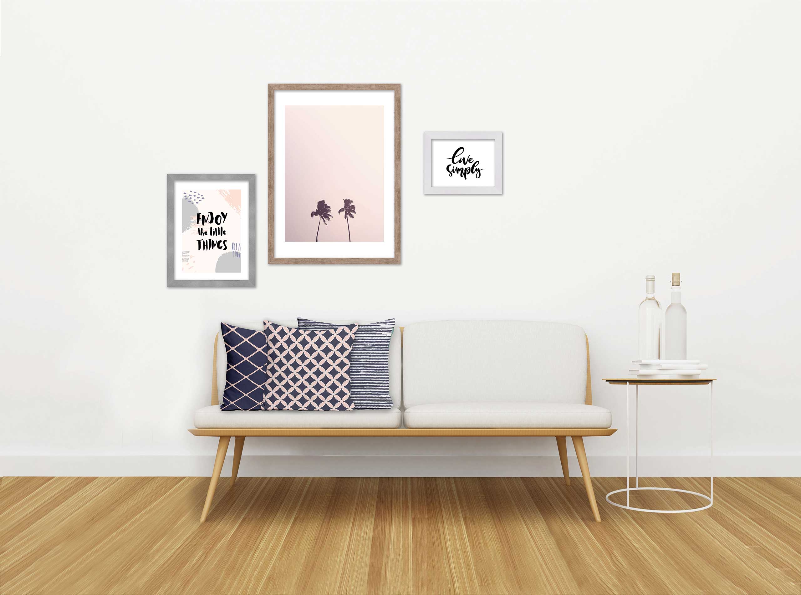 Accent by Nielsen Holz Bilderrahmen Oslo ca. 60x80cm in Farbe White