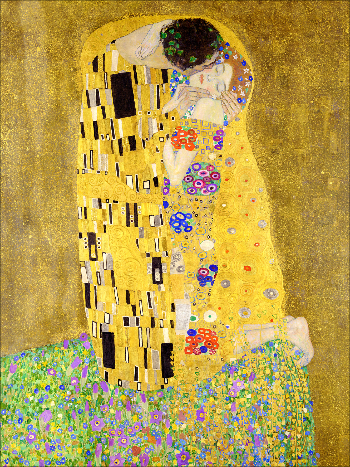 ProArt Glas-Art 60x80cm Klimt Der Kuss