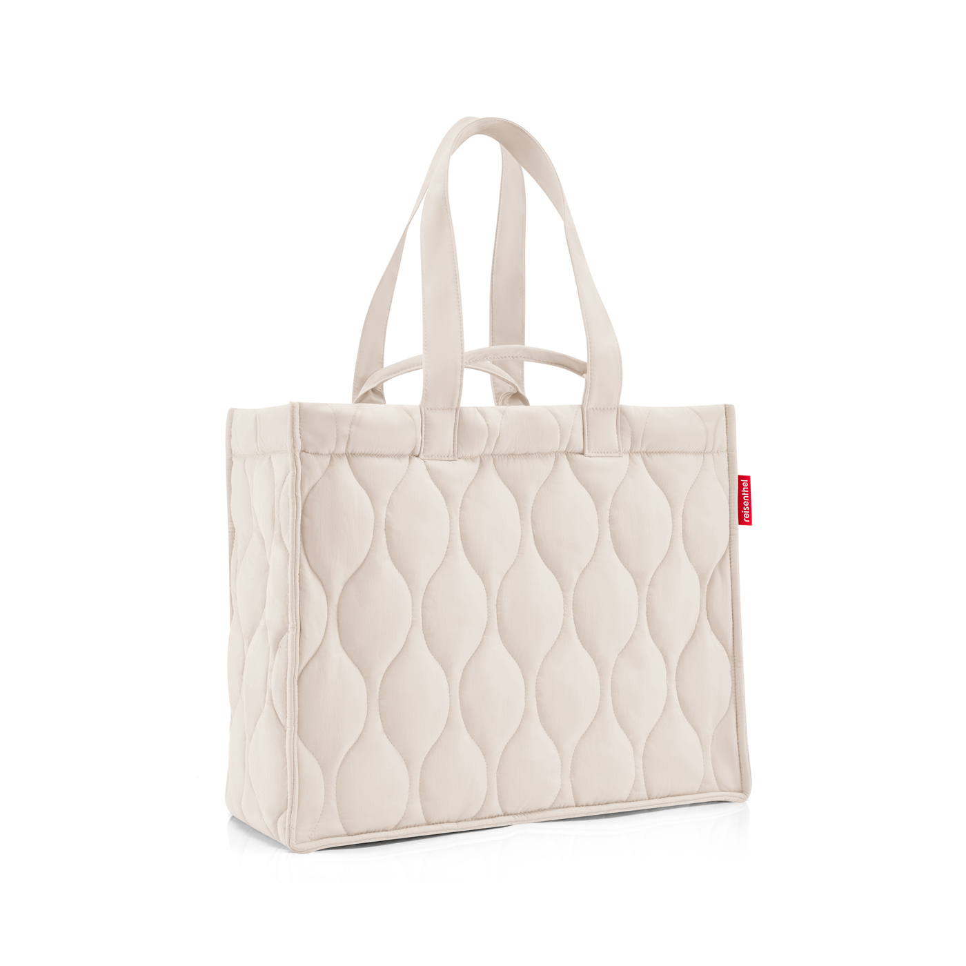 Reisenthel SOFTSHOPPER in Farbe puffer stone Reisenthel SOFTSHOPPER in Farbe puffer stone, Tasche, Tote, Quilted, Beige, Tragetasche
