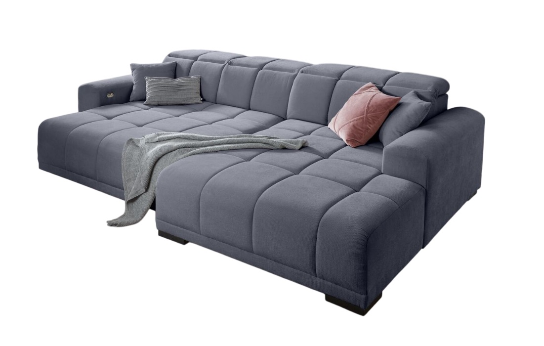 Iwaniccy Rundecke MASTER ca. 301x195cm in Stoff Camaro grau