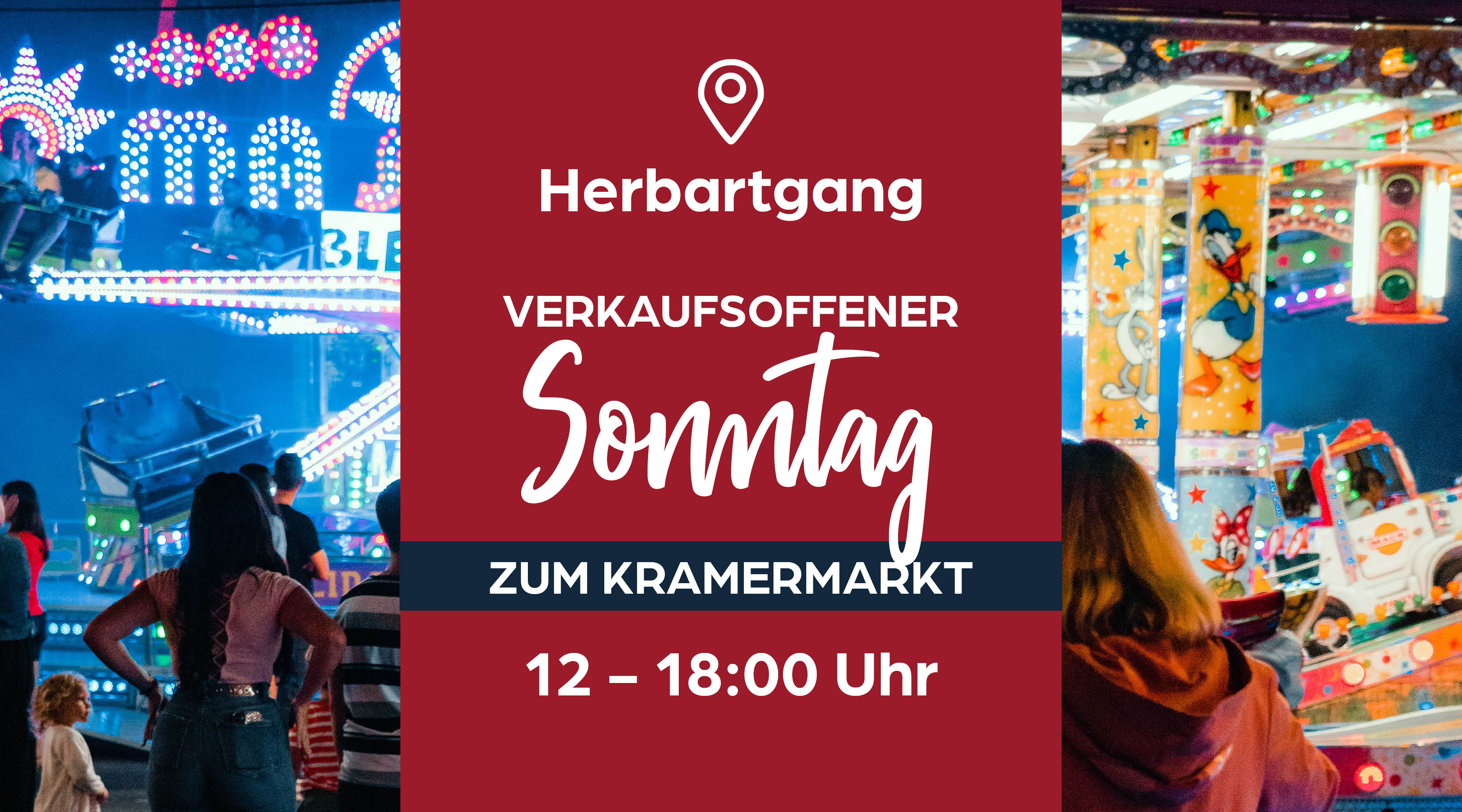 🛍️ Verkaufsoffener Sonntag im Küchenstudio Lichterbahn, Karussell, Lichterreigen, Kinderpark, Jahrmarkt
