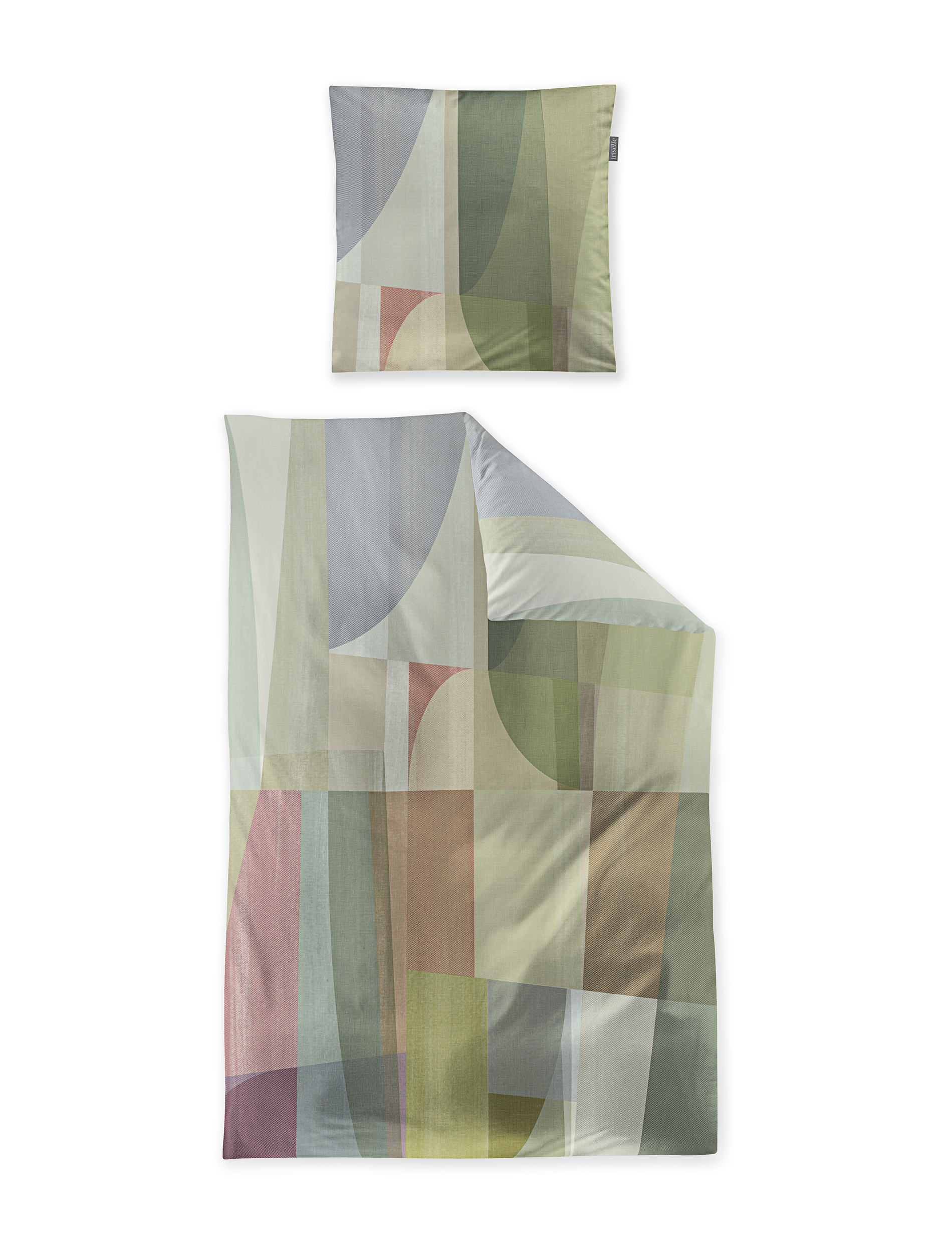 irisette Lyocell-Satin Bettwäsche LOTUS in Farbe ca. 135x200cm, Dekoration für Zuhause, Leinen, Kissen