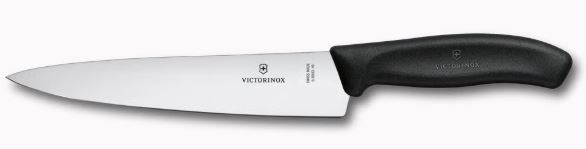 Victorinox Schwarz Tranchiermesser Swiss Classic 19Cm Griff Nylon - Bild 4