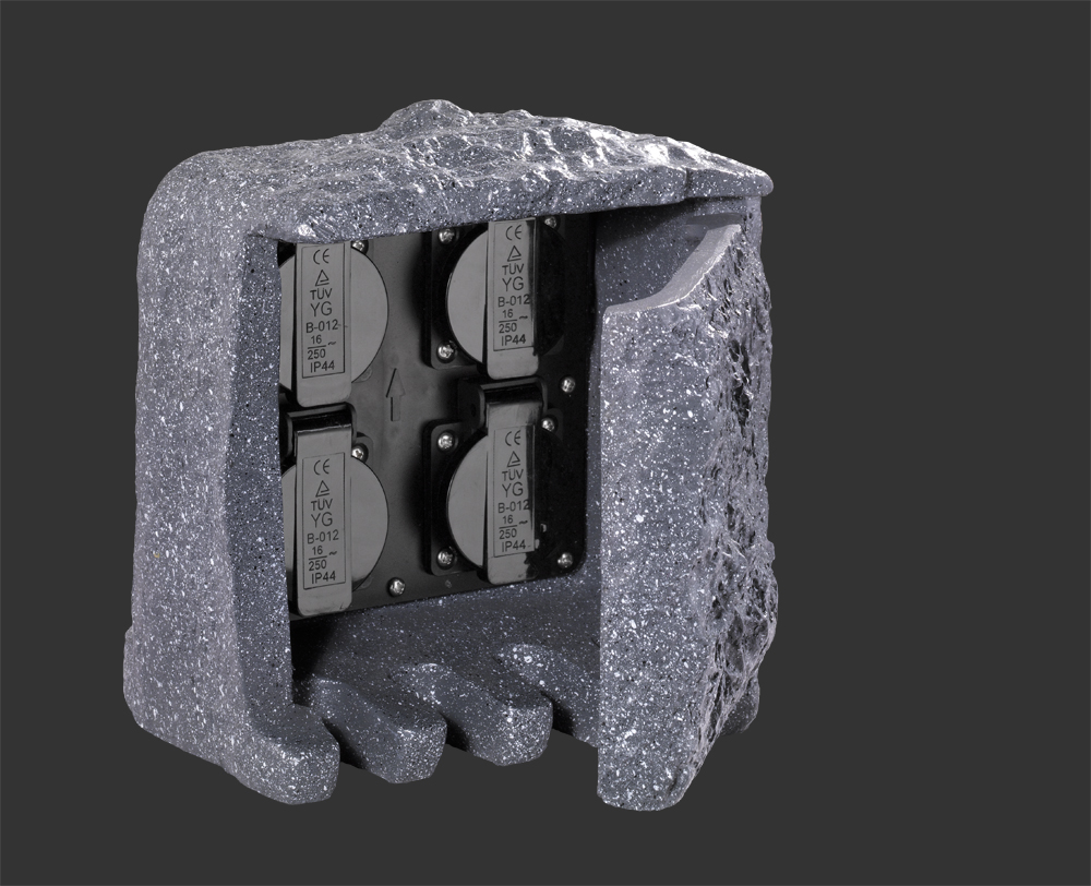Trio Garden socket GARDEN SOCKET in grau