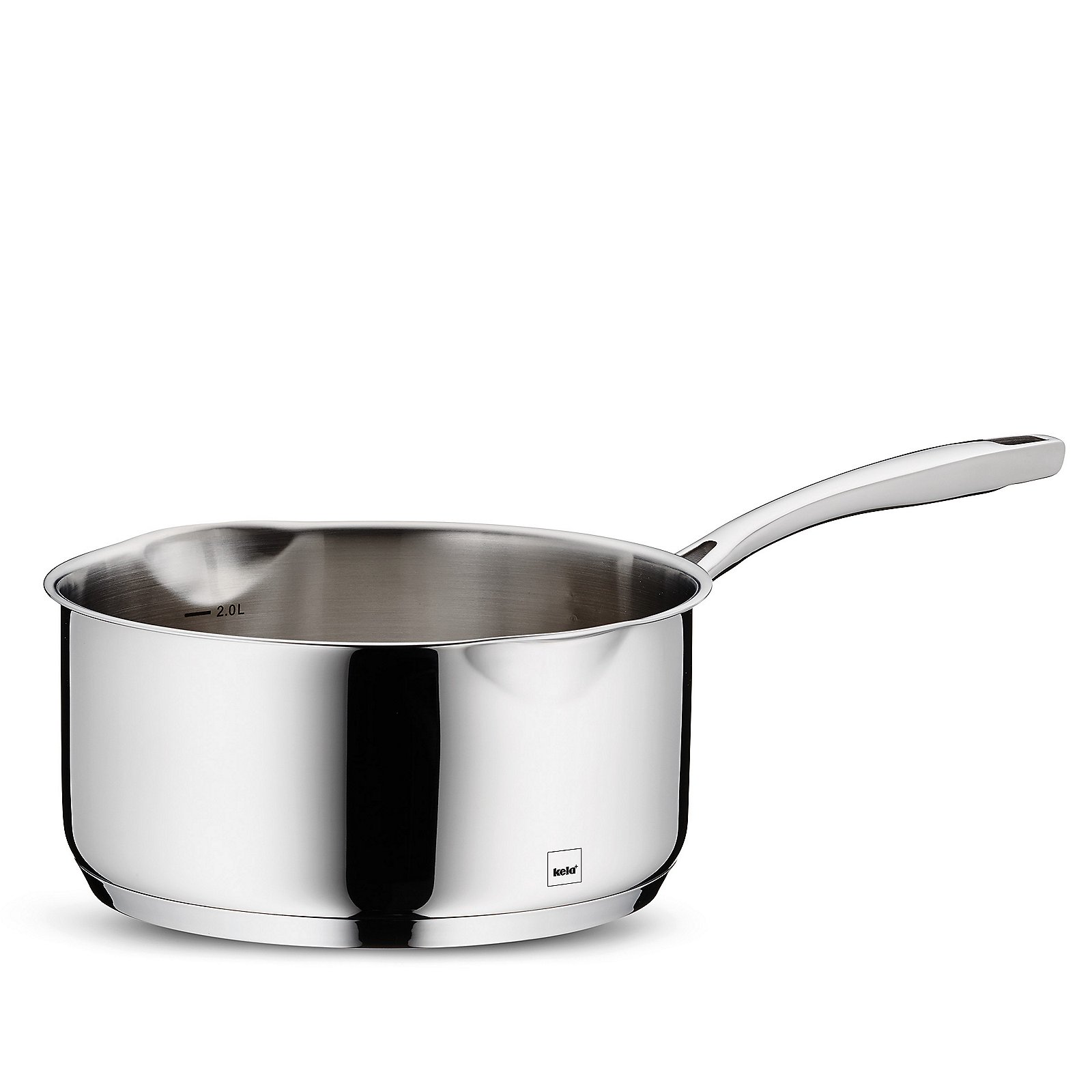 Keck & Lang Stielkasserolle in Silber Glänzend