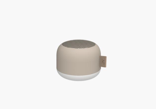 Kreafunk aLIGHT Bluetooth Lautsprecher in ivory sand