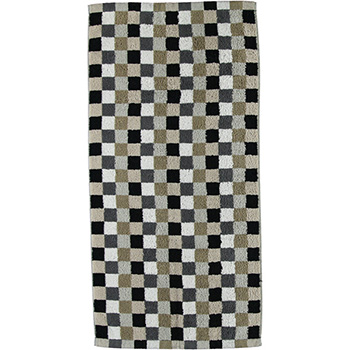 Cawö Duschtuch CUBE 70x140cm in Farbe kiesel Cawö Duschtuch CUBE 70x140cm in Farbe kiesel