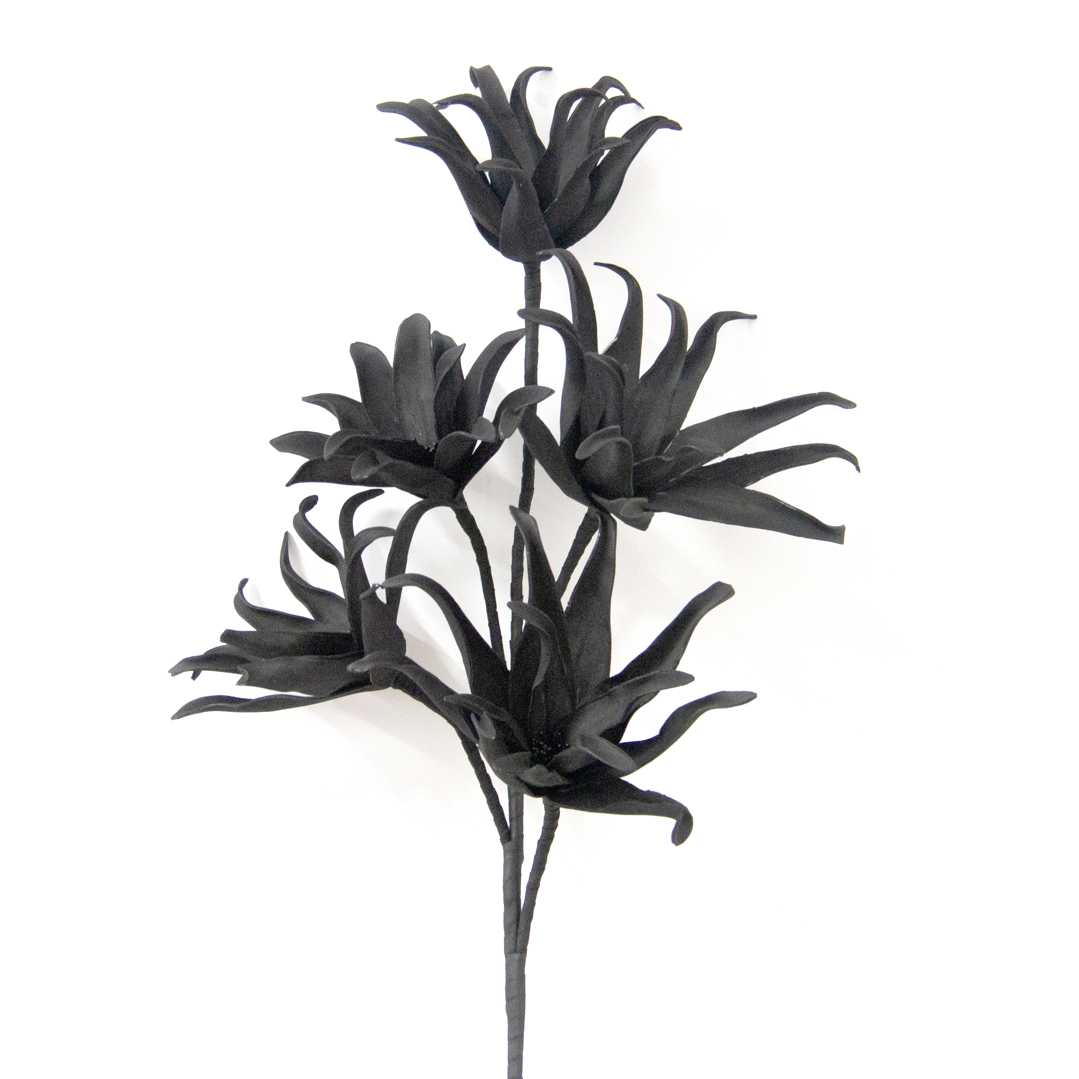 Flower Manufaktur Softflower Exotica ca. 110cm in Farbe Schwarz/Silber