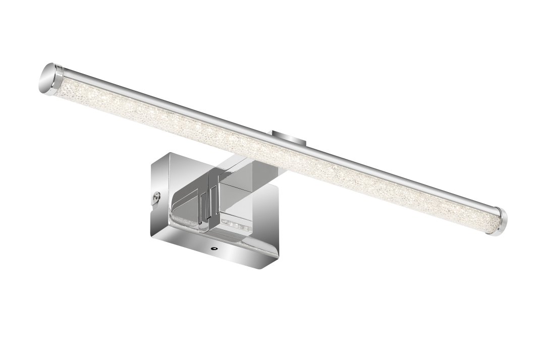 Briloner Leuchten LED Bad-Spiegelleuchte Lono in Metall-Kunststoff chrom