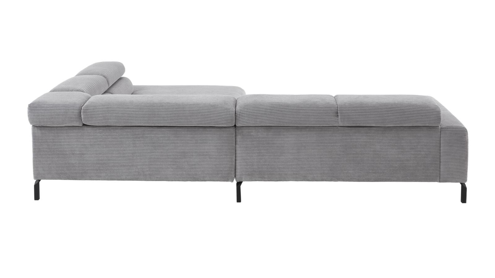 Polsterecke in Stoff Cord grey PG:Cord
