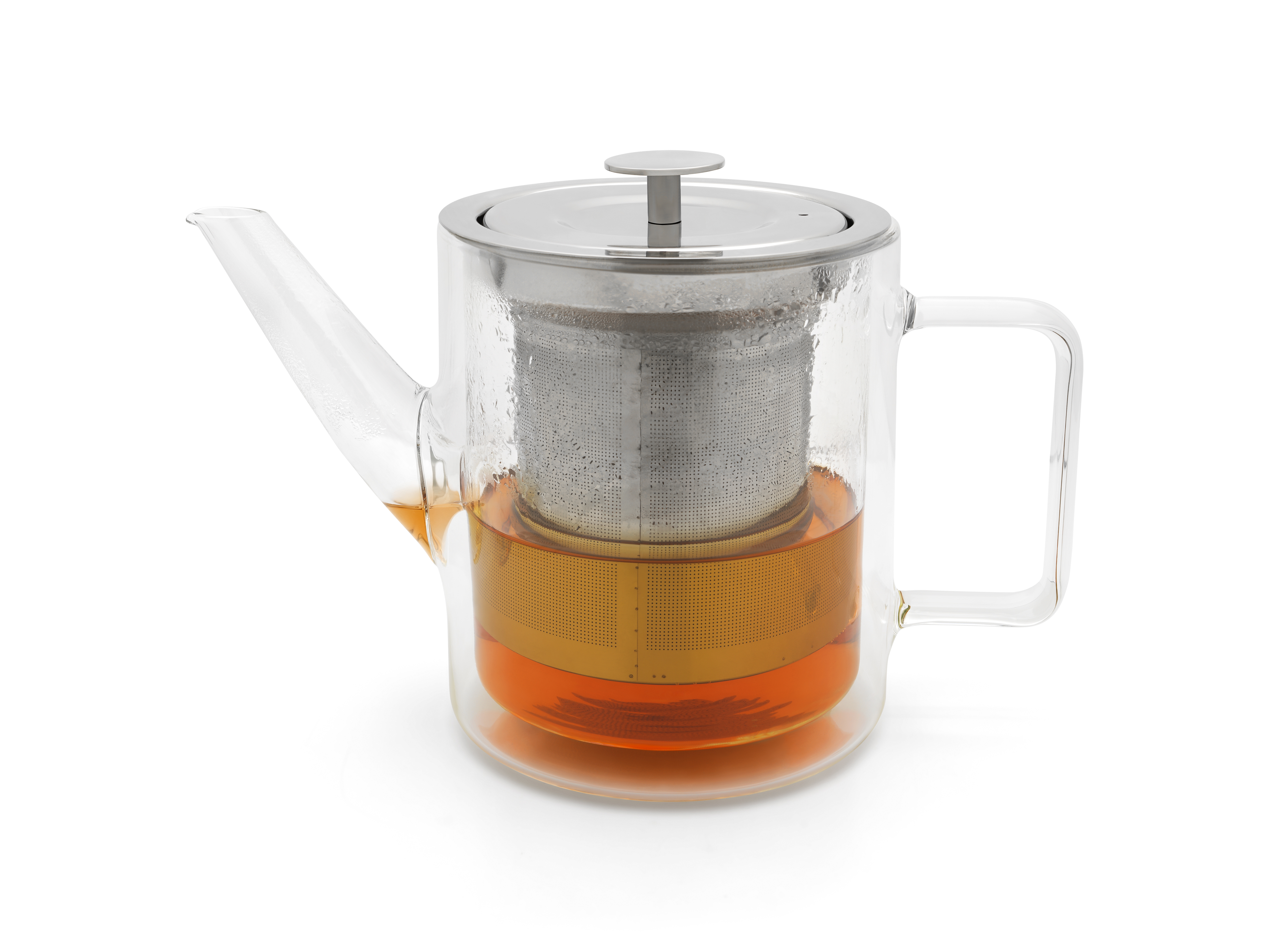 Bredemeijer Teekanne Duo San Remo 1 Liter in Farbe transparent poliert