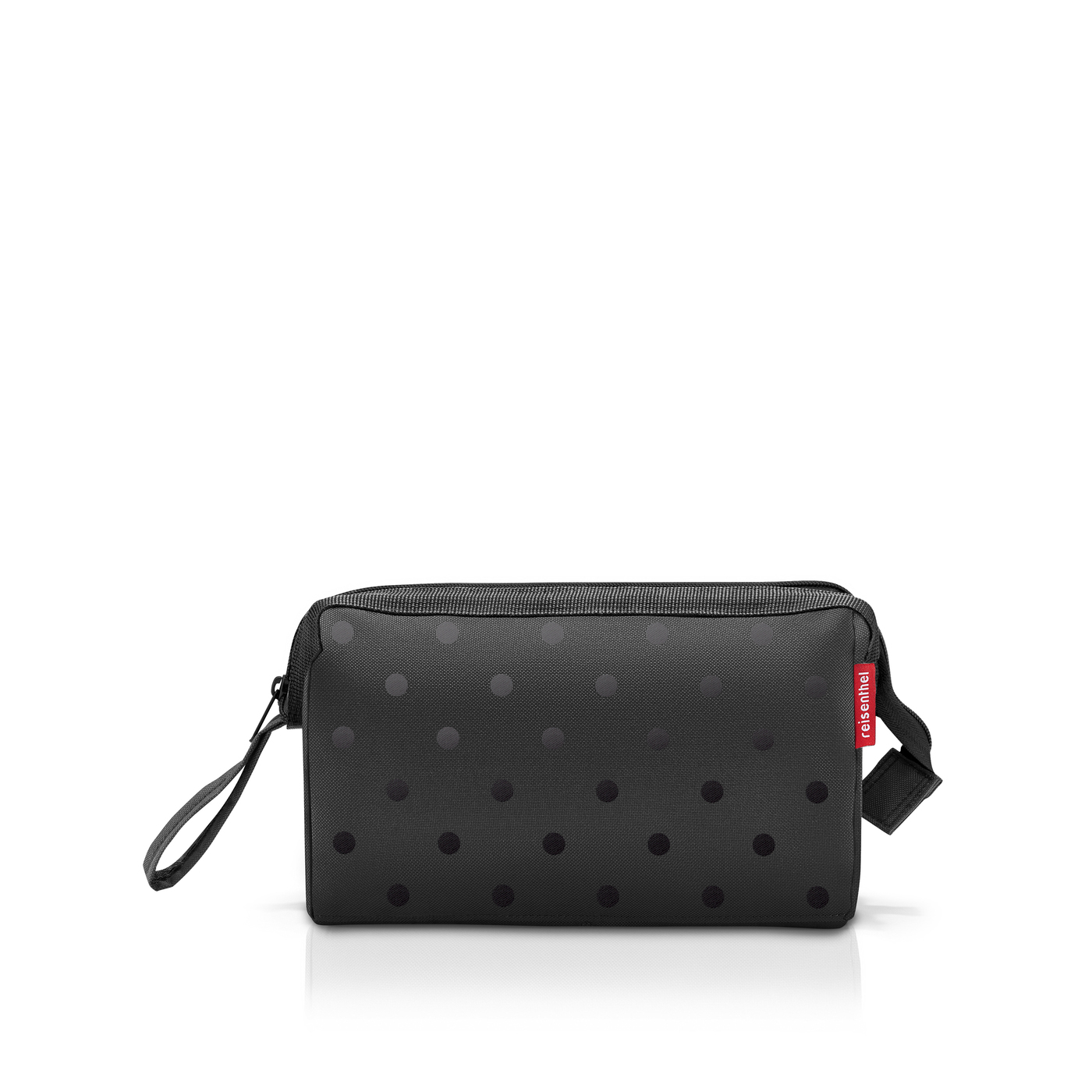 Reisenthel TRAVELCOSMETIC in Farbe glossy dots black, Zubehor, Tasche, Handtasche