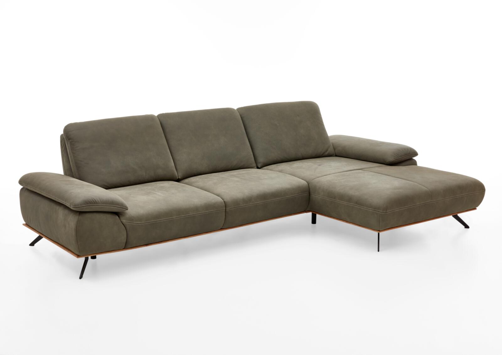Modulmaster Polstergruppe VS-PN1214 ca. 322x187 Grün Polstergruppe VS-PN1214 ca. 322x187cm in Leder Aurelia olive