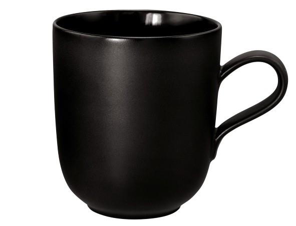 Seltmann Weiden Becher mit Henkel 0,40 l Liberty 65164 Velvet Black 