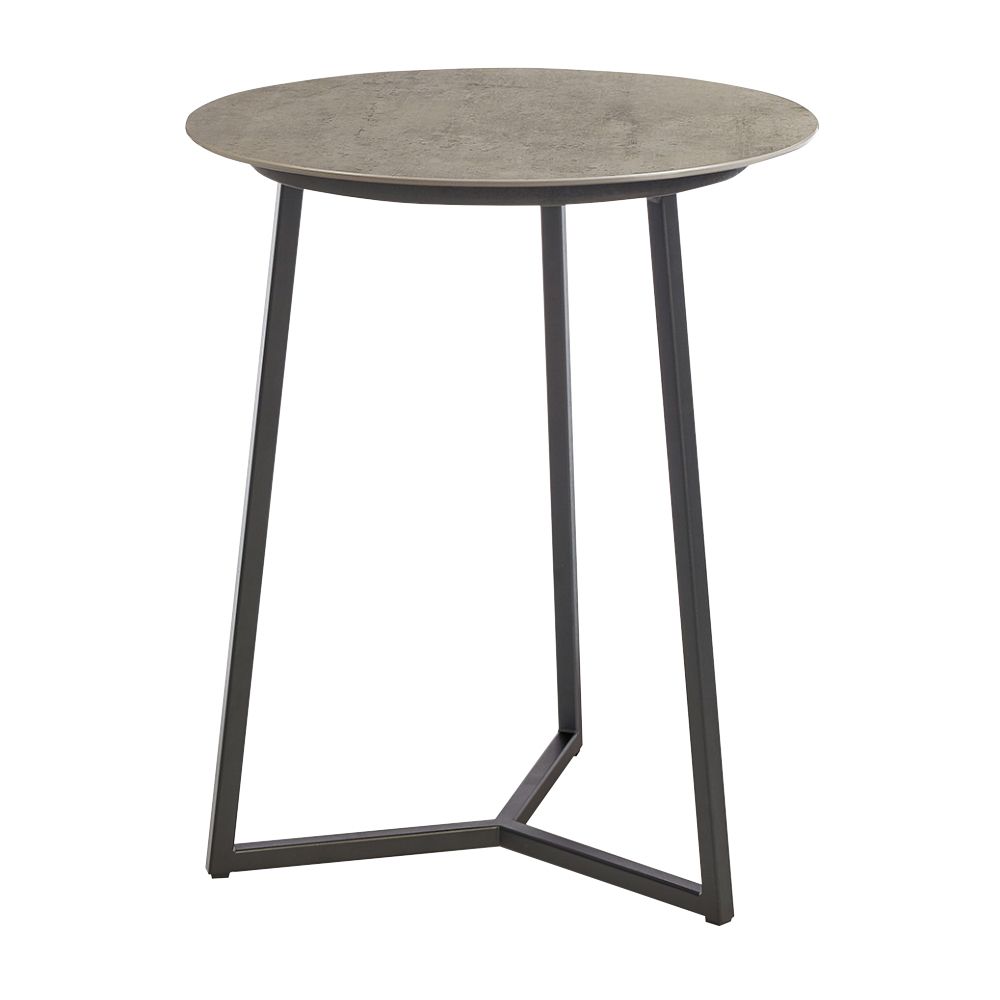 SCHÖNER WOHNEN-Kollektion Couchtisch CONNECT Ø ca. 40 cm, Höhe ca. 49 cm in Keramik beton