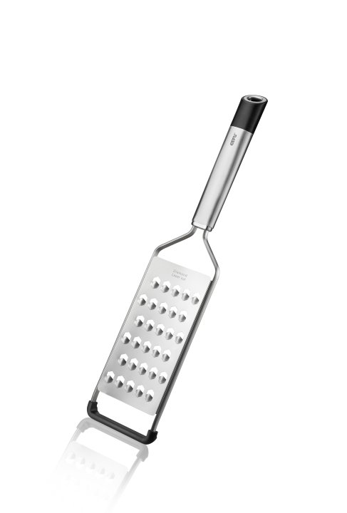 GEFU Grobreibe Primeline schwarz/silber