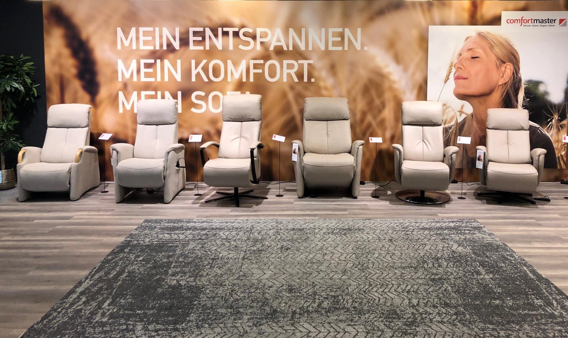 Relaxsessel CM-HU1157 ca. B78 T87 cm in Leder Vivre alu 58