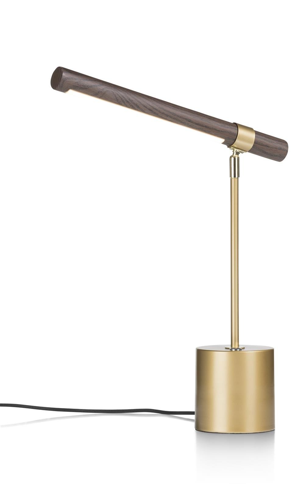 Tischlampe in Sebastian, goldfarbig Tischlampe in Sebastian, goldfarbig