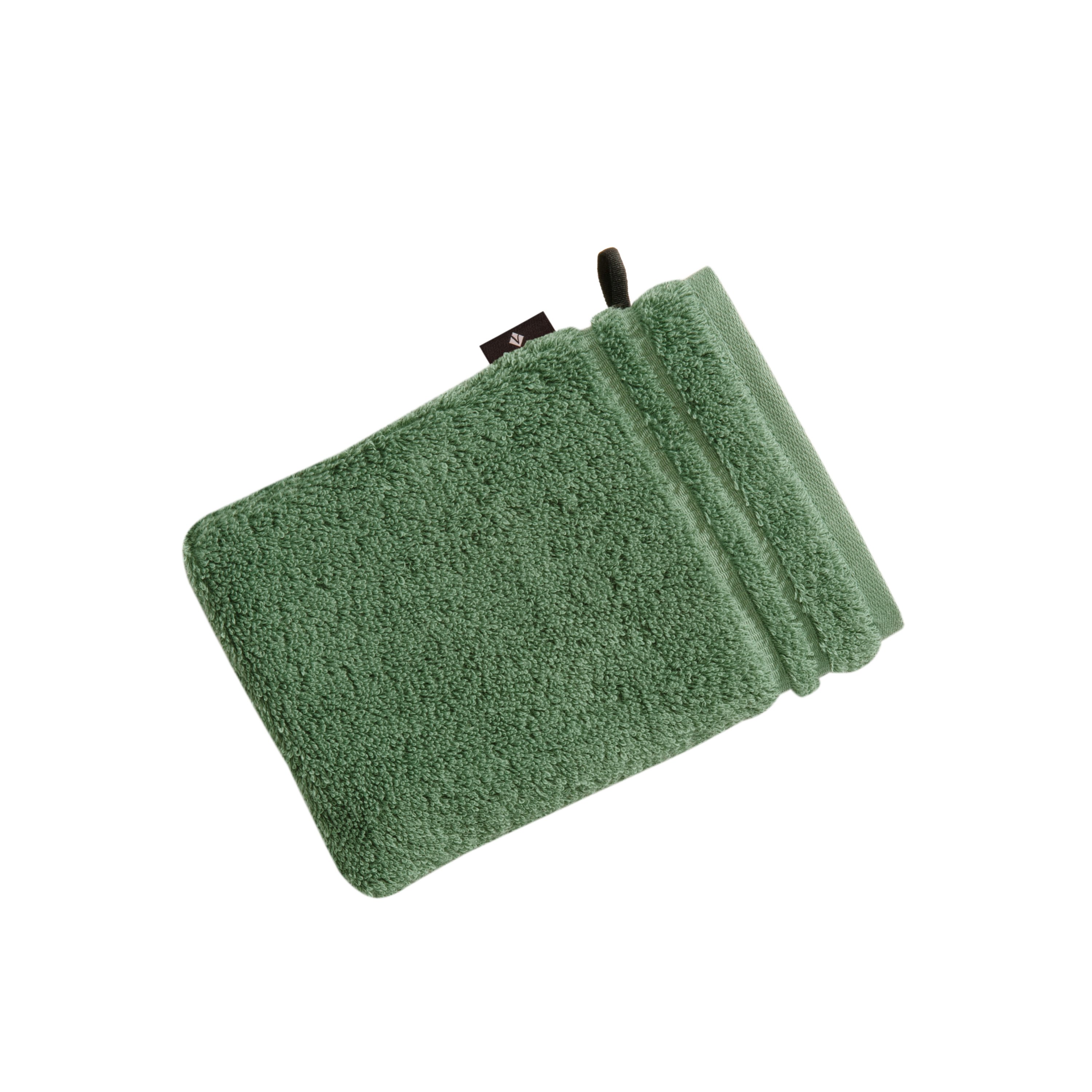 Vossen Waschhandschuh Vienna Style Supersoft ca. 16x22cm in Farbe evergreen