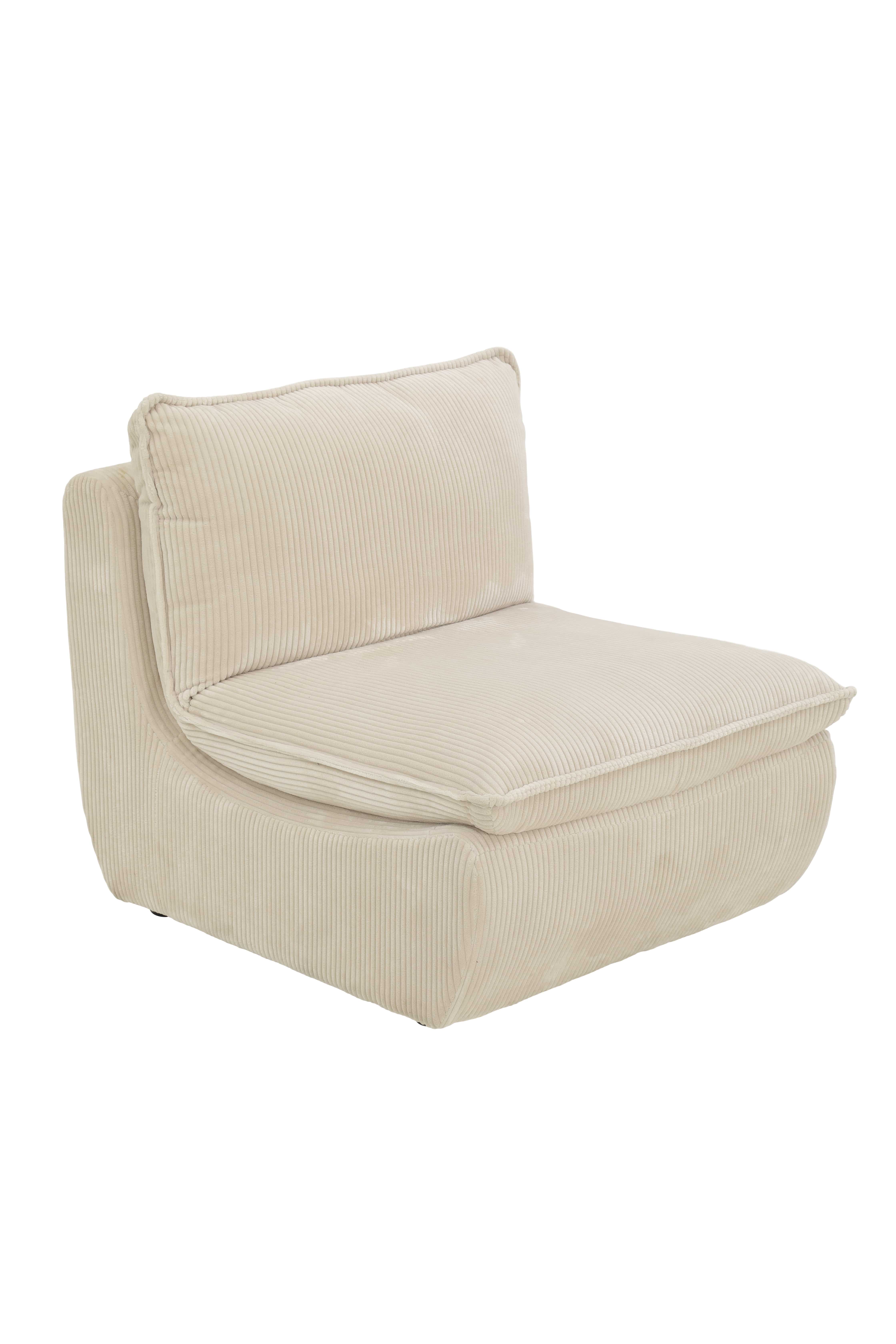 Hela Sessel RHODOS LS ca.B74 H77 T87 cm in Cordstoff beige 31