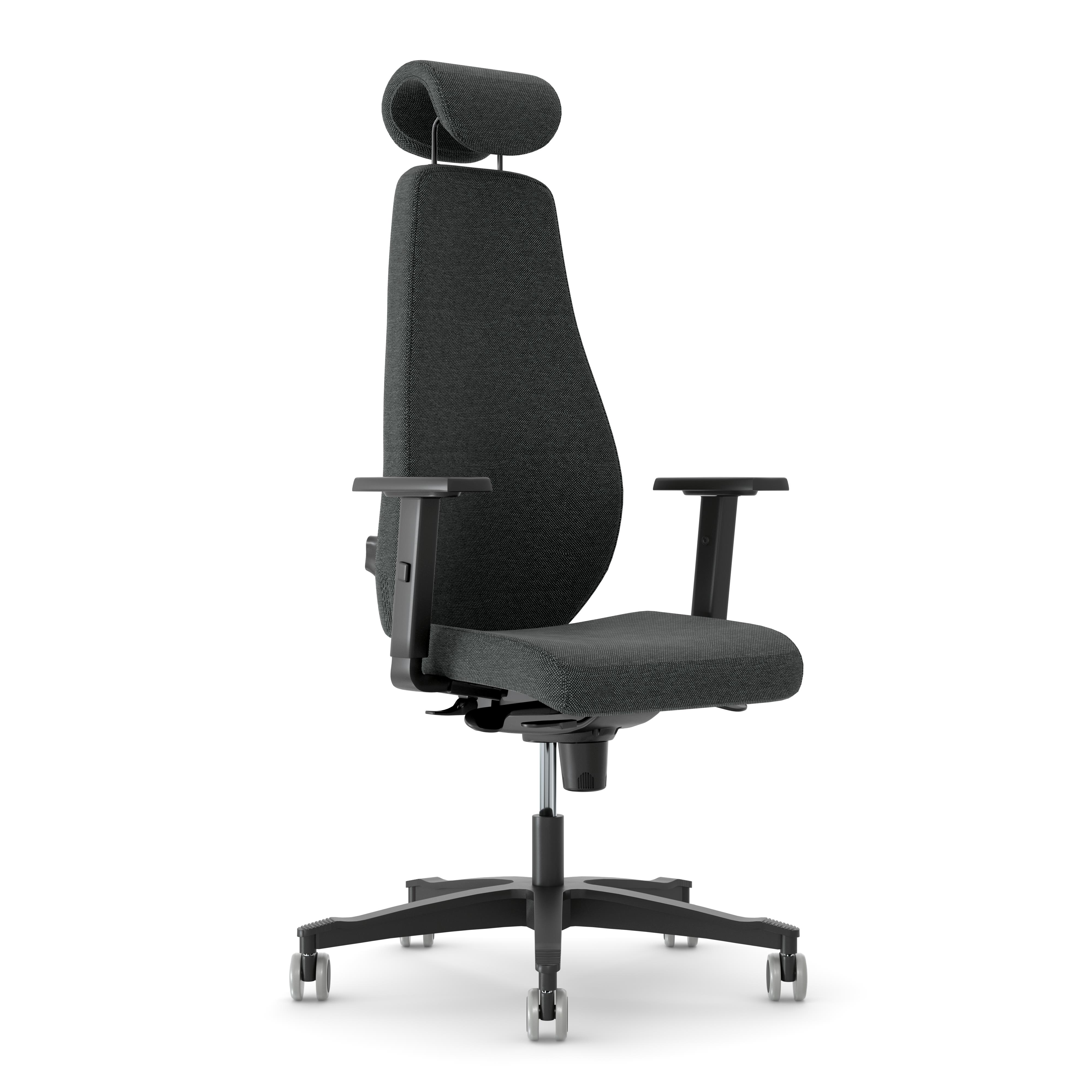 Nowy Styl Chefsessel in Stoff Rivet EGL50 Pg.2
