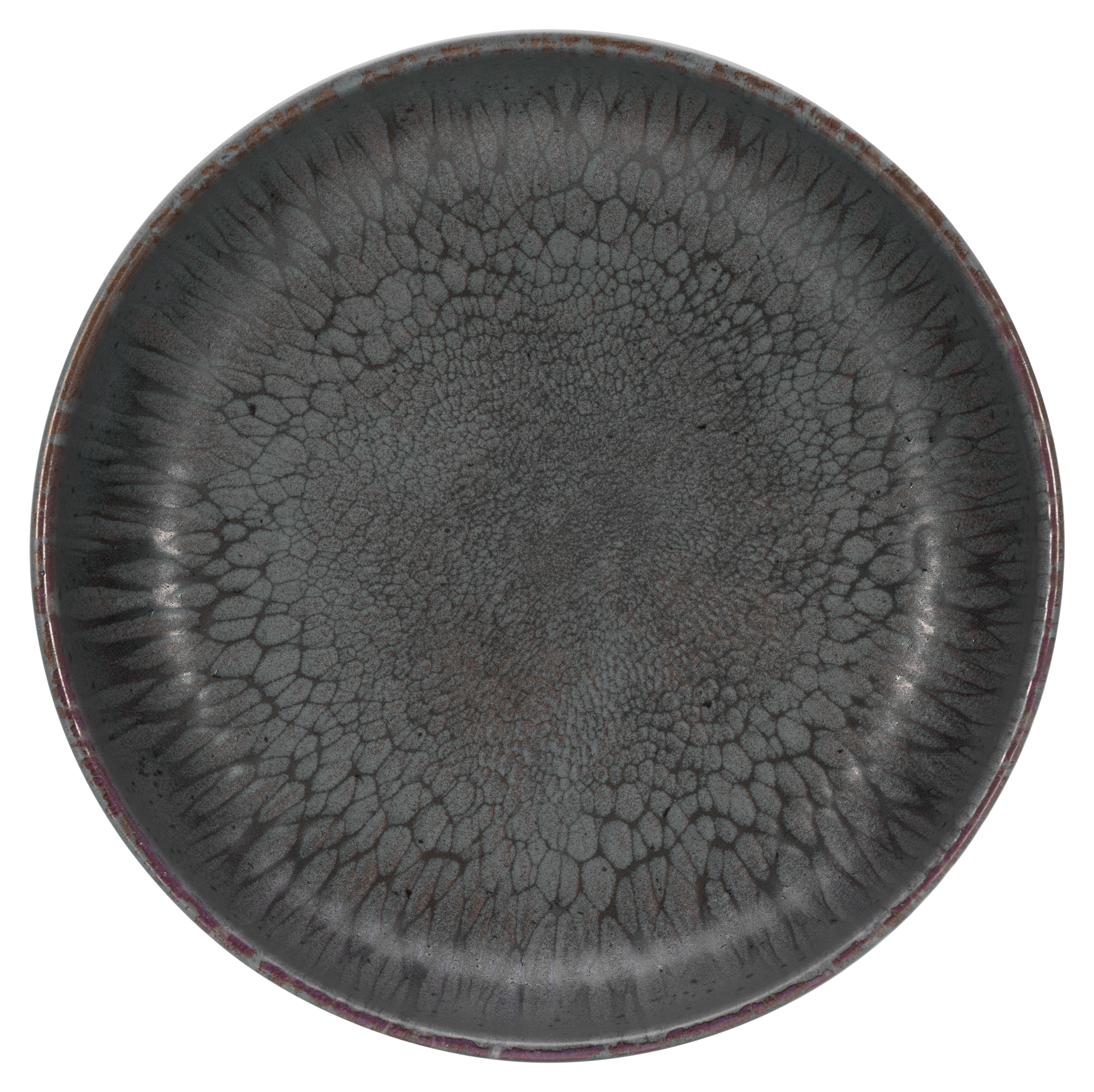 CreaTable Mehrzweckschale Uno in Farbe Volcano Dark seidenmatt